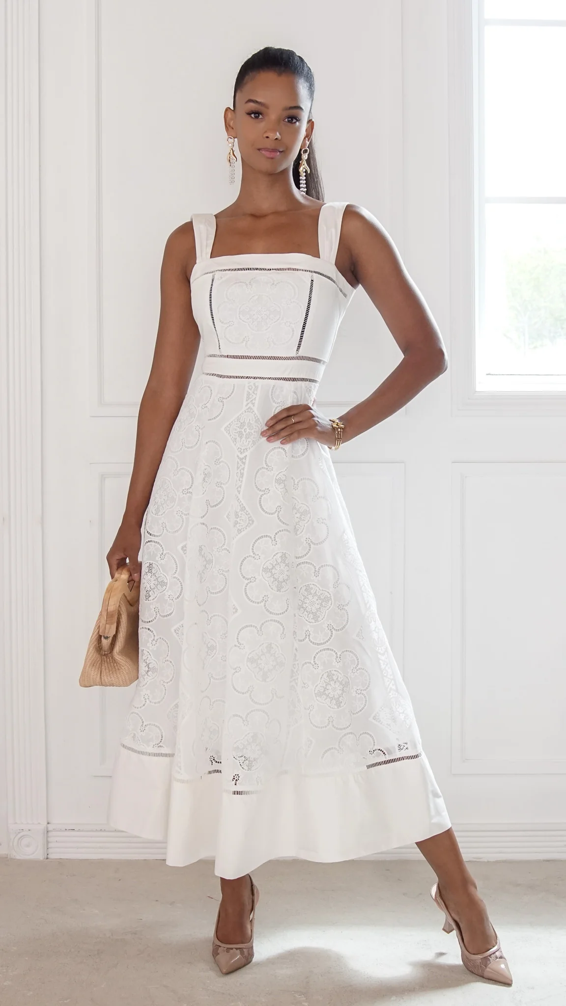 Aurelia Midi Dress - Image 3