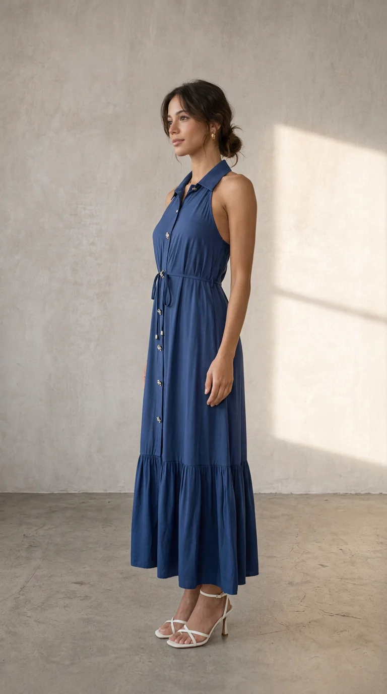 Frannies Midi Dress - Image 3