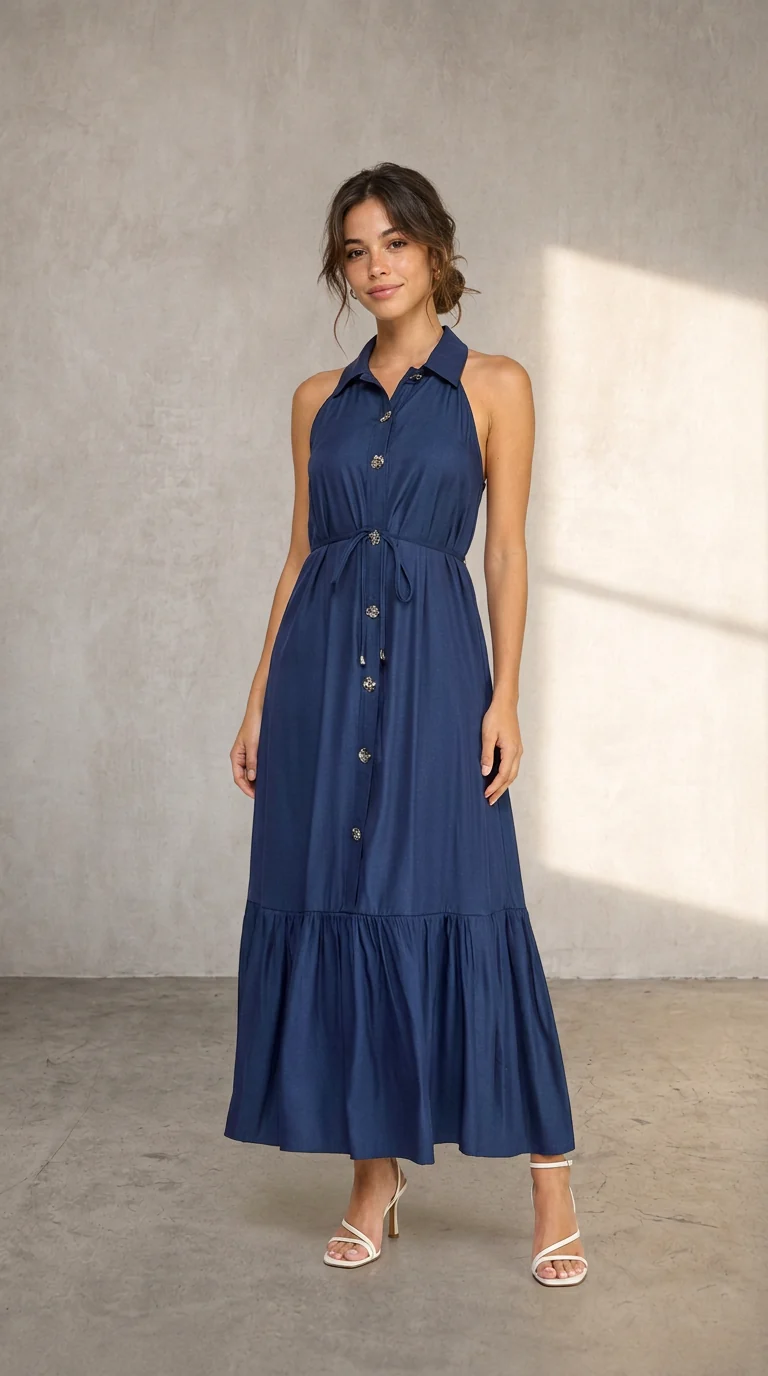Frannies Midi Dress - Image 4